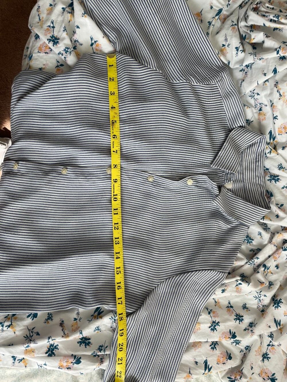 striped button down - Picture 6 of 6